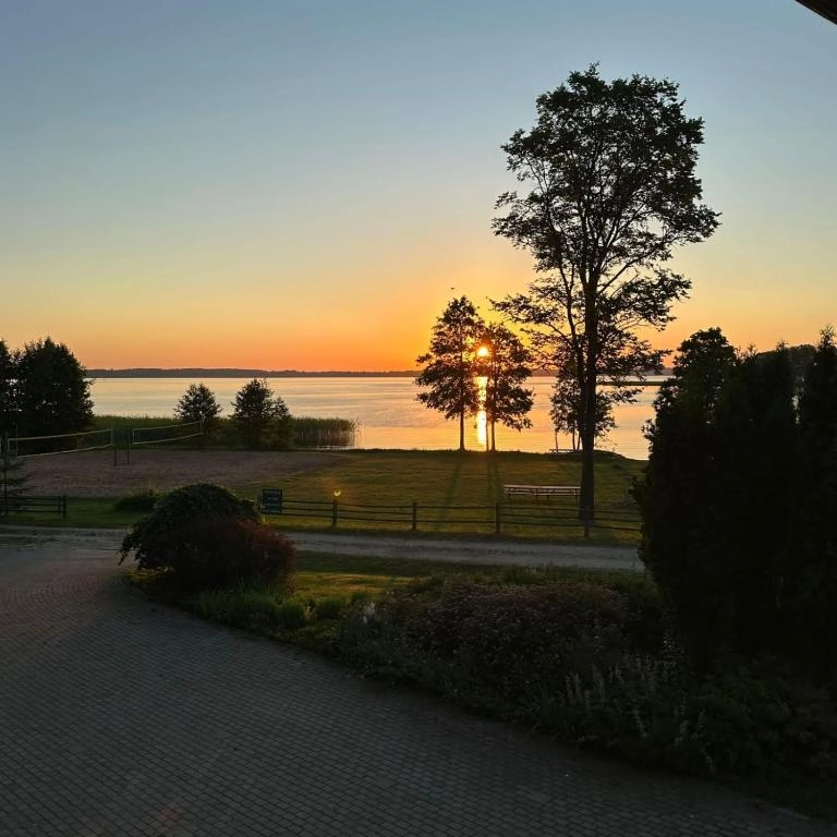 Lake Alūksne at sunset